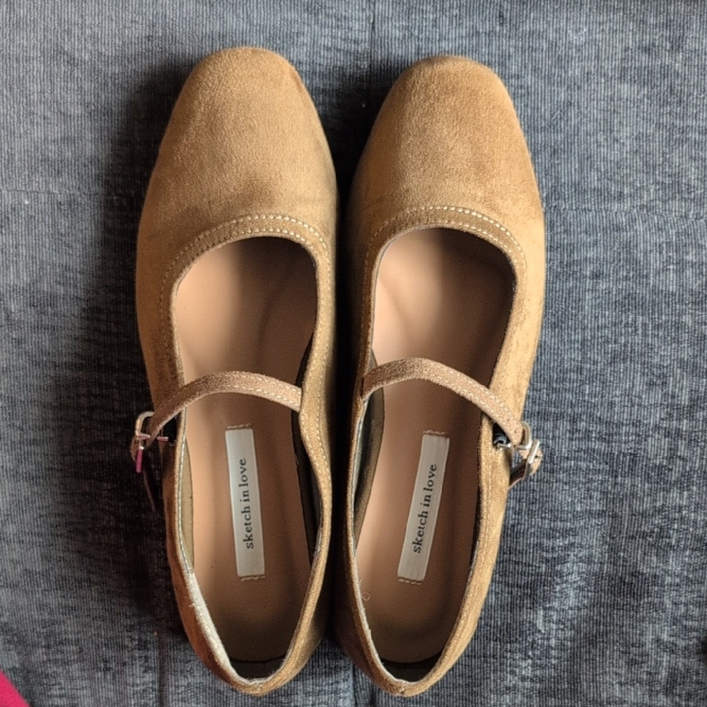 Women's Flat Shoes Size 245 (7.5).